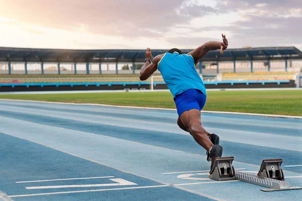 Achillespees sprinten