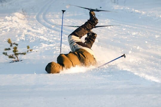 Ski ongeval